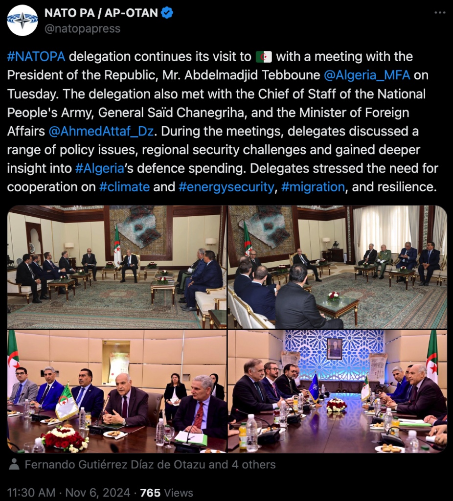 NATO Delegation in Algiers
